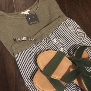 💖3 for $30💖 Cotton Bleu Blouse